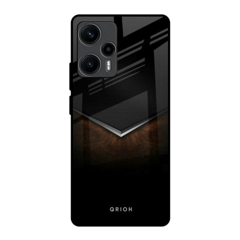 Dark Walnut Poco F5 5G Glass Back Cover Online