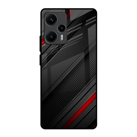 Modern Abstract Poco F5 5G Glass Back Cover Online