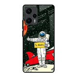 Astronaut on Mars Poco F5 5G Glass Back Cover Online