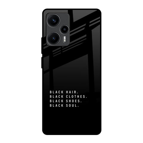 Black Soul Poco F5 5G Glass Back Cover Online