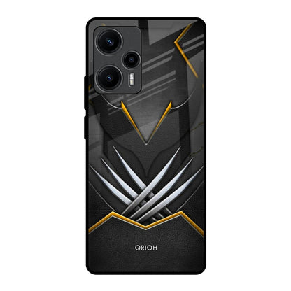 Black Warrior Poco F5 5G Glass Back Cover Online