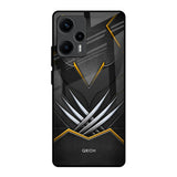 Black Warrior Poco F5 5G Glass Back Cover Online