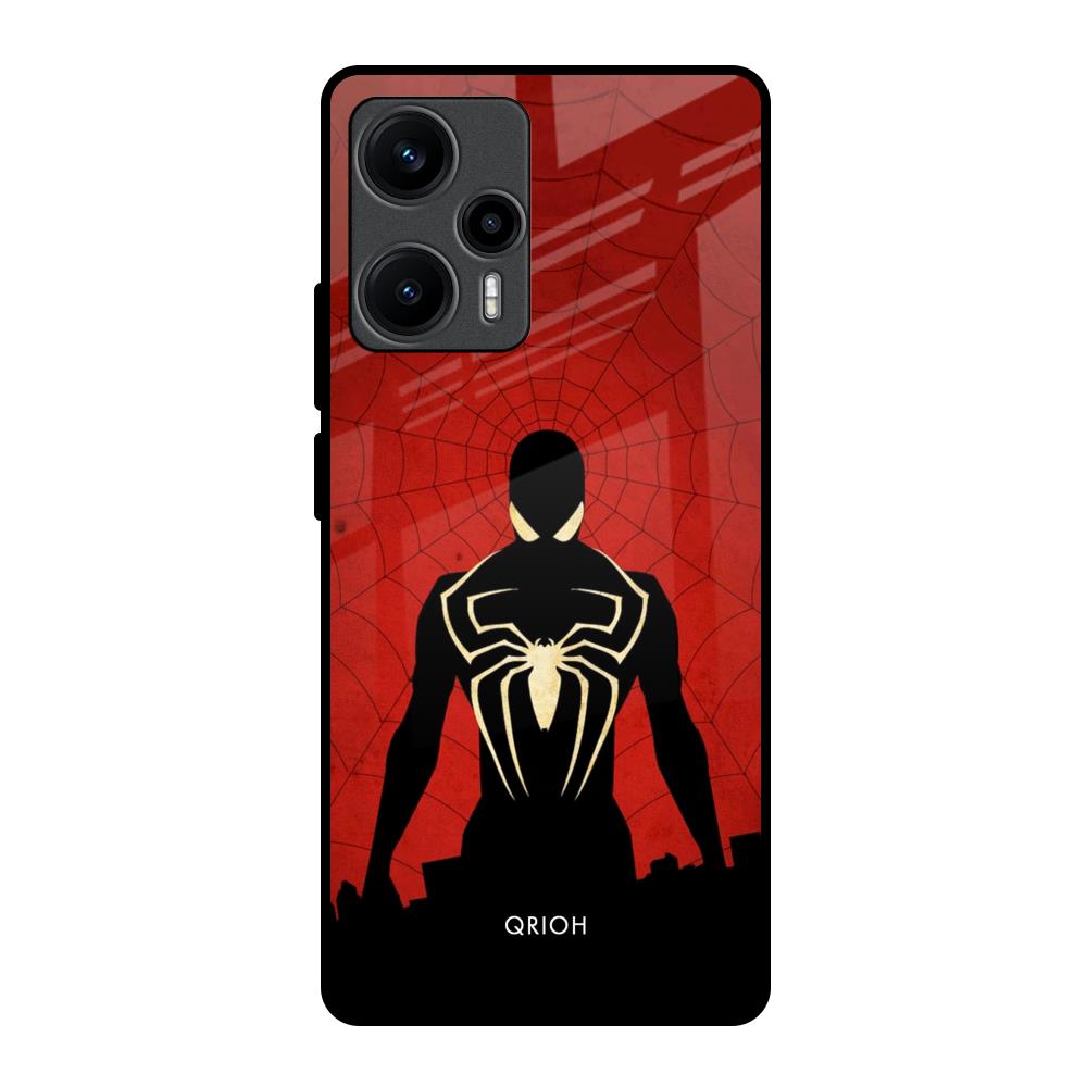 Mighty Superhero Poco F5 5G Glass Back Cover Online