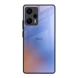 Blue Aura Poco F5 5G Glass Back Cover Online