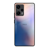 Blue Mauve Gradient Poco F5 5G Glass Back Cover Online