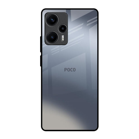 Space Grey Gradient Poco F5 5G Glass Back Cover Online