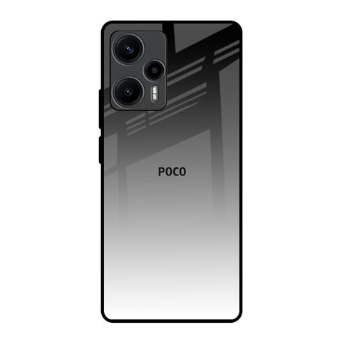 Zebra Gradient Poco F5 5G Glass Back Cover Online