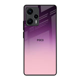 Purple Gradient Poco F5 5G Glass Back Cover Online