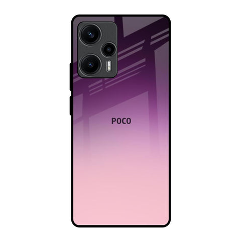 Purple Gradient Poco F5 5G Glass Back Cover Online