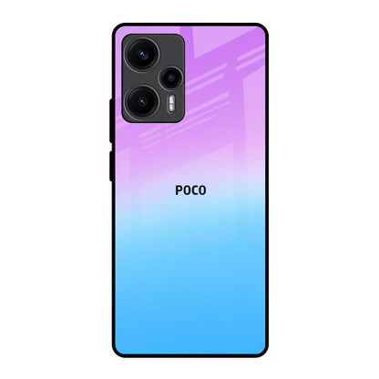 Unicorn Pattern Poco F5 5G Glass Back Cover Online