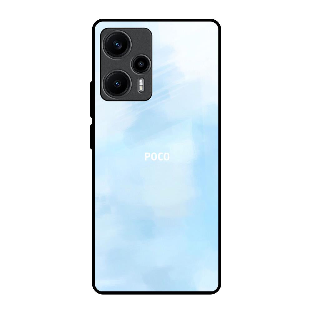 Bright Sky Poco F5 5G Glass Back Cover Online