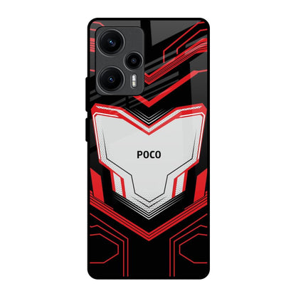 Quantum Suit Poco F5 5G Glass Back Cover Online