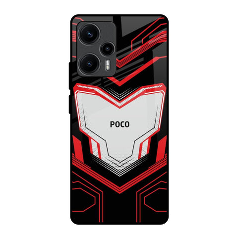 Quantum Suit Poco F5 5G Glass Back Cover Online