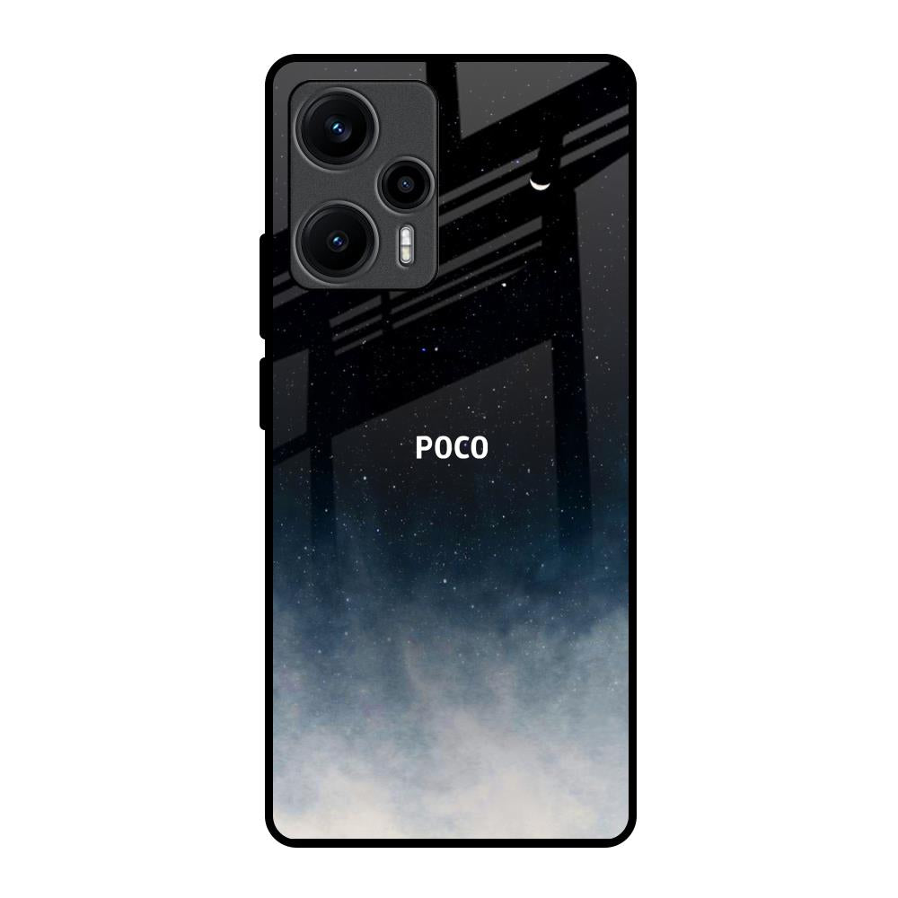 Aesthetic Sky Poco F5 5G Glass Back Cover Online