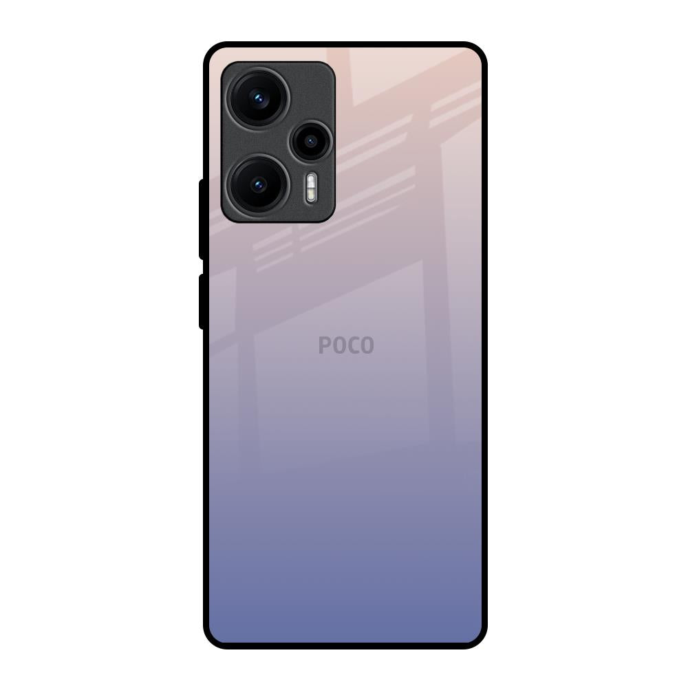Rose Hue Poco F5 5G Glass Back Cover Online