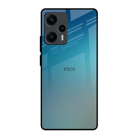 Sea Theme Gradient Poco F5 5G Glass Back Cover Online