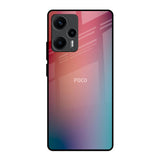 Dusty Multi Gradient Poco F5 5G Glass Back Cover Online