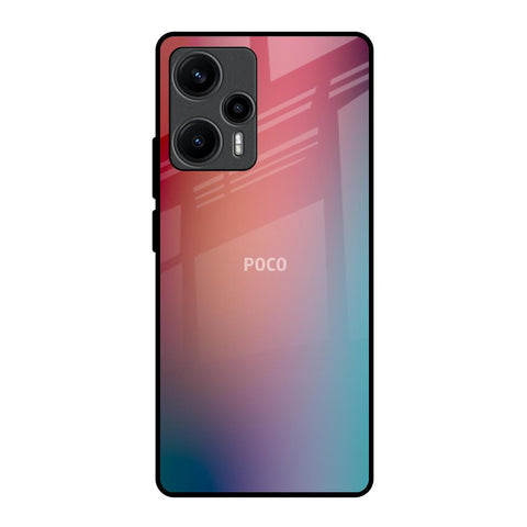 Dusty Multi Gradient Poco F5 5G Glass Back Cover Online