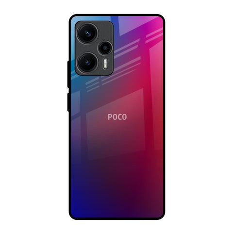 Magical Color Shade Poco F5 5G Glass Back Cover Online