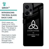 Everything Is Connected Glass Case for Poco F5 5G