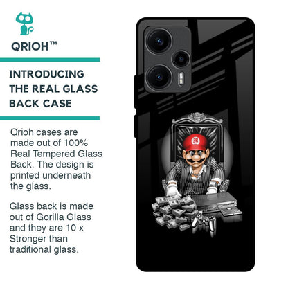 Dark Secret Glass Case for Poco F5 5G
