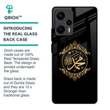 Islamic Calligraphy Glass Case for Poco F5 5G