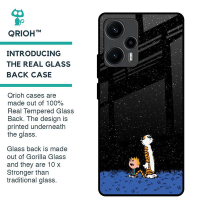 Night Sky Star Glass Case for Poco F5 5G