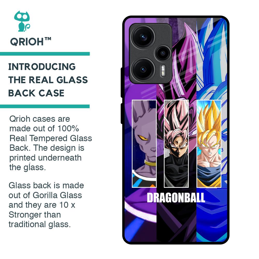 DGBZ Glass Case for Poco F5 5G