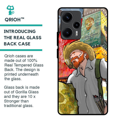 Loving Vincent Glass Case for Poco F5 5G