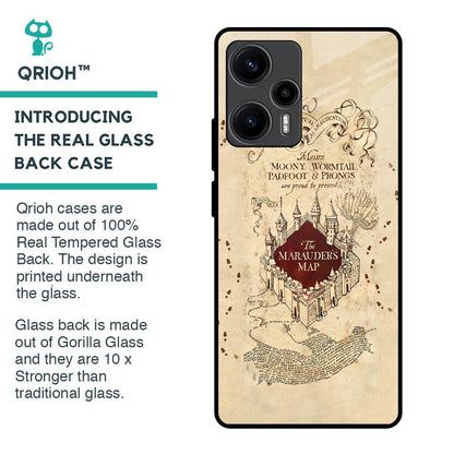 Magical Map Glass Case for Poco F5 5G
