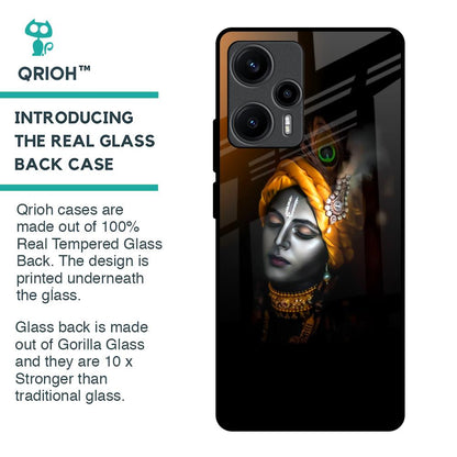 Ombre Krishna Glass Case for Poco F5 5G