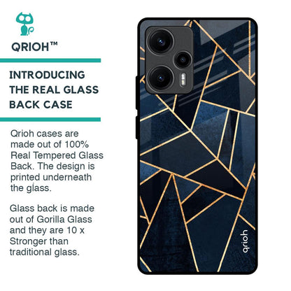 Abstract Tiles Glass Case for Poco F5 5G