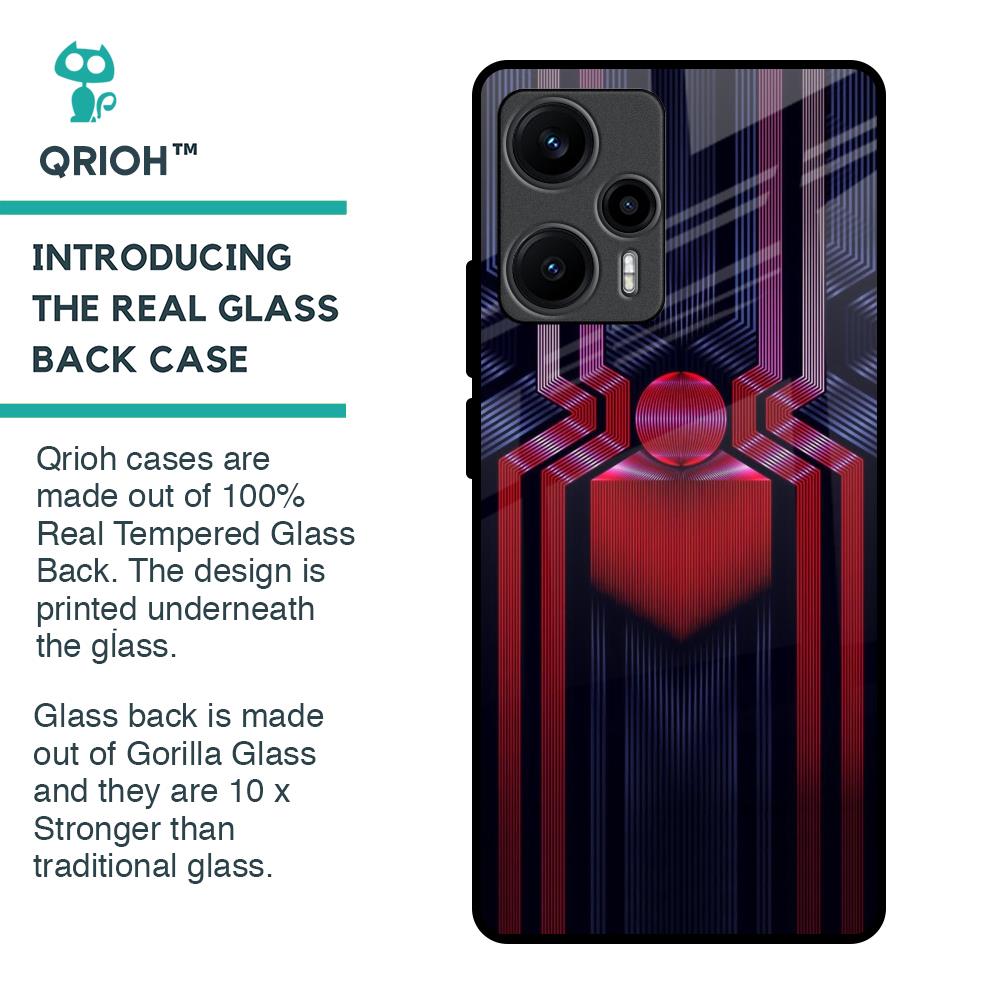 Super Art Logo Glass Case For Poco F5 5G