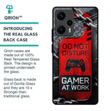 Do No Disturb Glass Case For Poco F5 5G