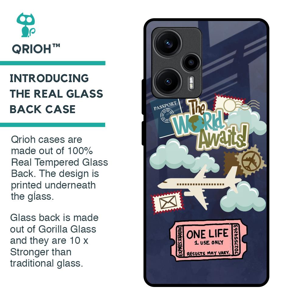 Tour The World Glass Case For Poco F5 5G