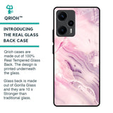 Diamond Pink Gradient Glass Case For Poco F5 5G