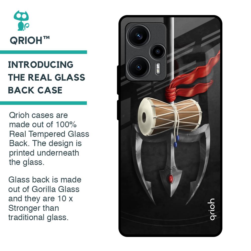 Power Of Lord Glass Case For Poco F5 5G