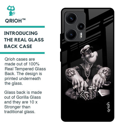 Gambling Problem Glass Case For Poco F5 5G