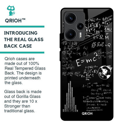Funny Math Glass Case for Poco F5 5G