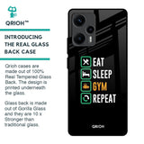 Daily Routine Glass Case for Poco F5 5G