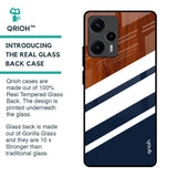 Bold Stripes Glass Case for Poco F5 5G
