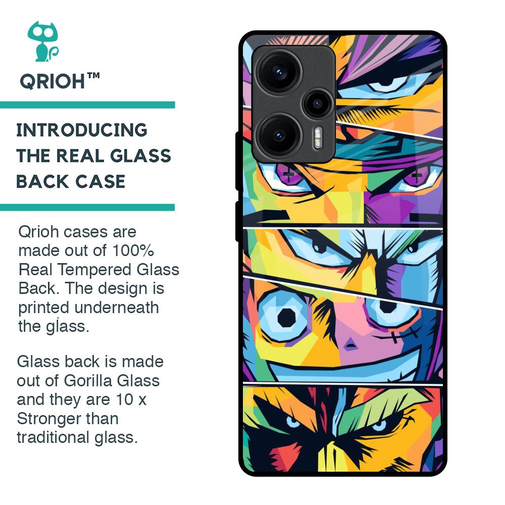 Anime Legends Glass Case for Poco F5 5G