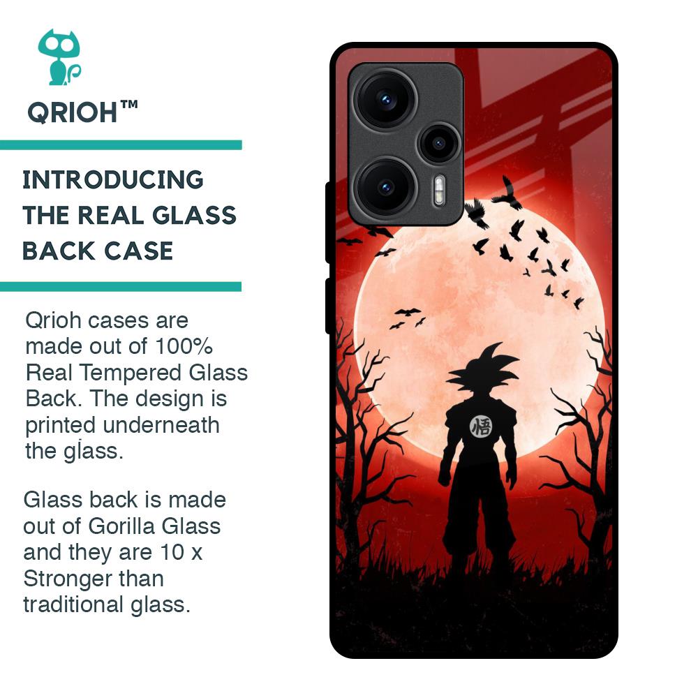 Winter Forest Glass Case for Poco F5 5G