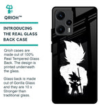 Monochrome Goku Glass Case for Poco F5 5G