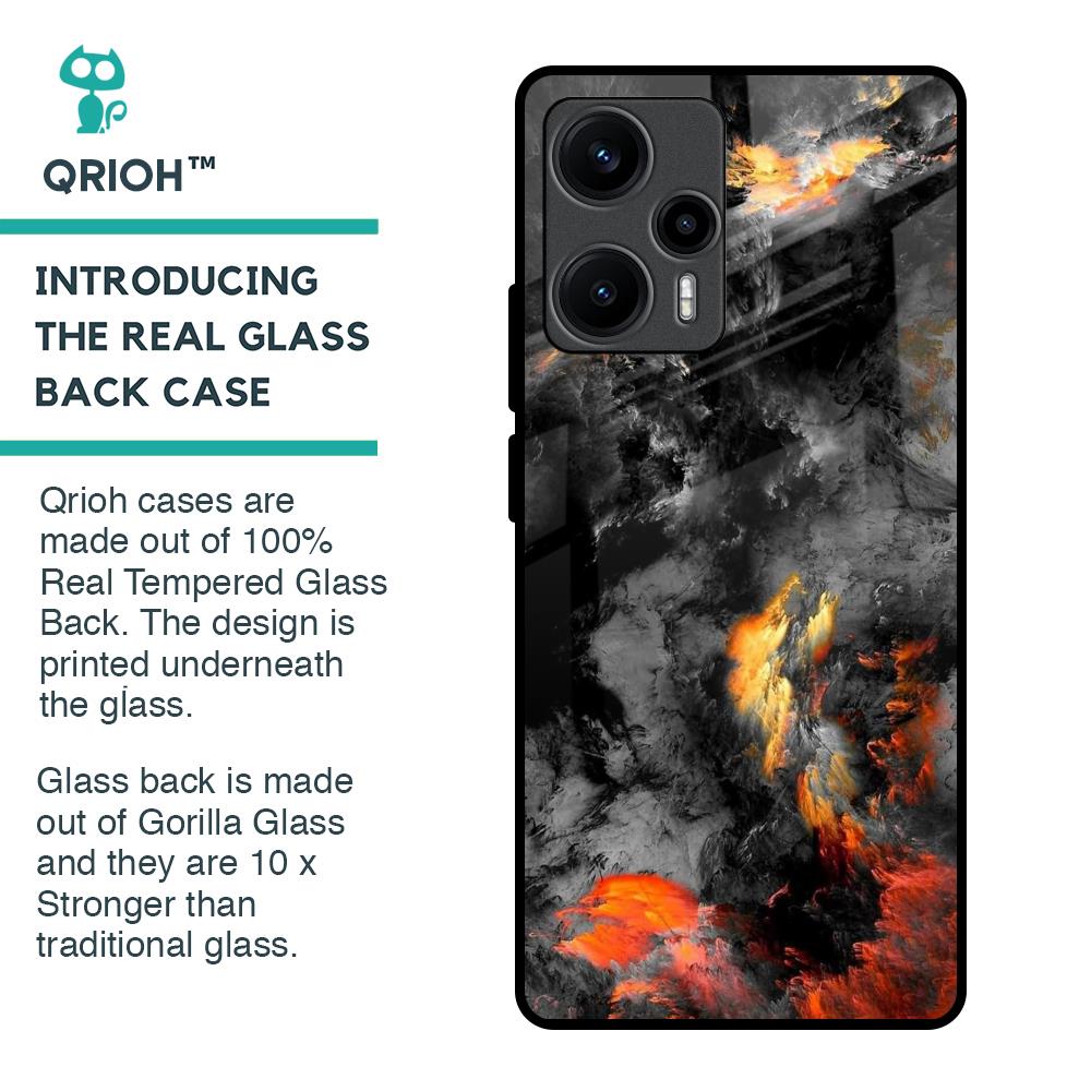 Lava Explode Glass Case for Poco F5 5G