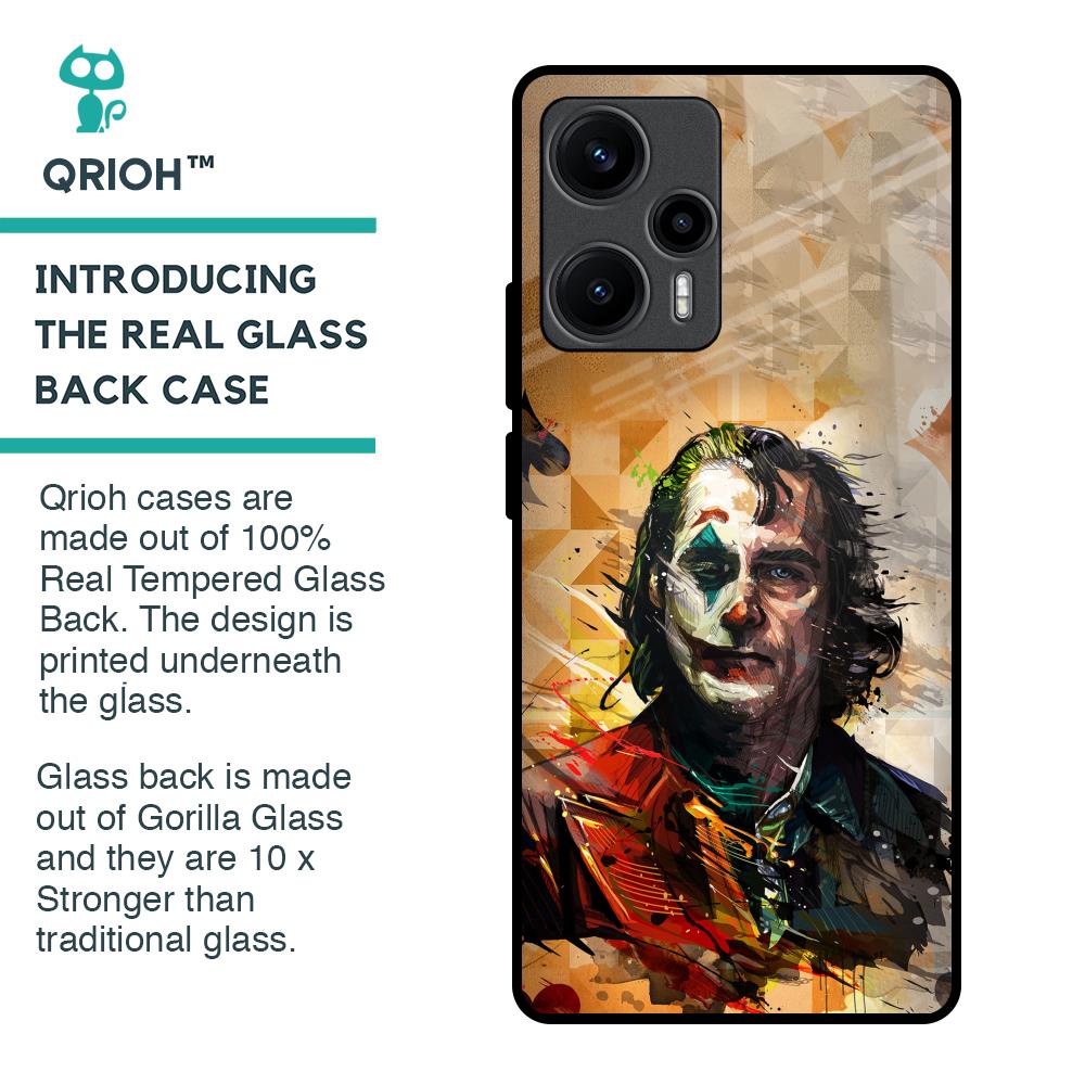 Psycho Villain Glass Case for Poco F5 5G