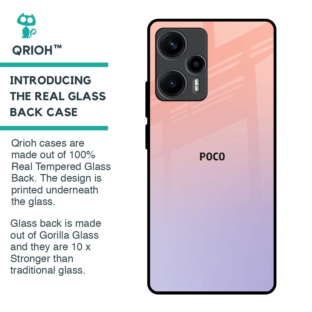 Dawn Gradient Glass Case for Poco F5 5G