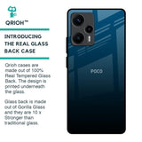 Sailor Blue Glass Case For Poco F5 5G