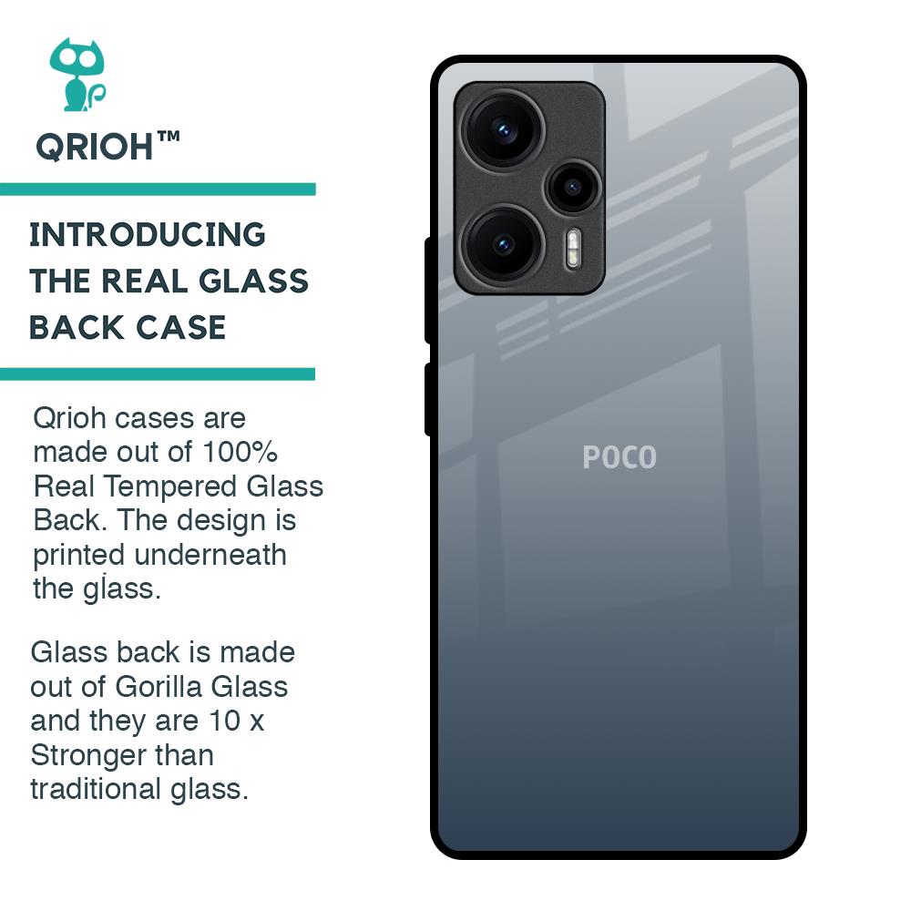 Dynamic Black Range Glass Case for Poco F5 5G