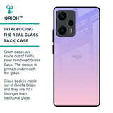 Lavender Gradient Glass Case for Poco F5 5G